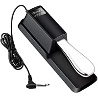 Pedal Piano- Pedal Sustain- Pedales para Teclados Electrónicos- Pedal de Sostenido- Pedal de Resonancia para Teclados y…